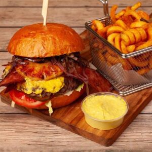 Hawaii-Burger Menü