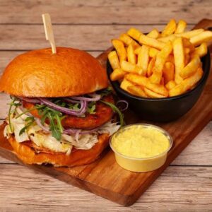 Veggie Burger Menü