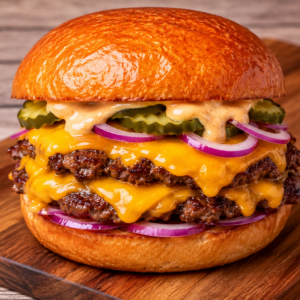 Double Cheese Smash Burger